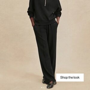 VARLEY Double Soft The Wide Leg Pant 30” in Black